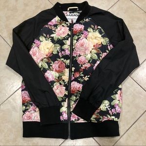 Floral bomber jacket x-small